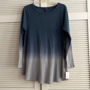 OLIVIA SKY Ombré Thermal Tunic Top